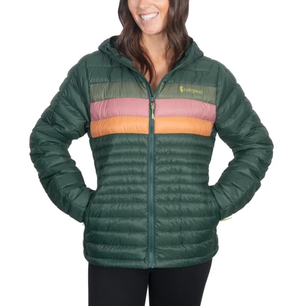 Cotopaxi Women's Fuego Down Hooded Puffer Jacket / Feathers - Picture 9 of 11